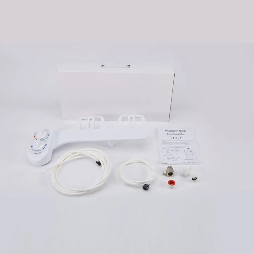 

Smart Toilet Cover Butt Washer Abs Self-Cleaning Single Cold And Single Spray Nozzle Bidet Body Cleaner