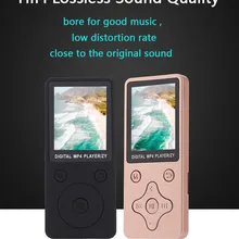 MP4 плеер Bluetooth портативный медиа музыкальный плеер Поддержка 32 Гб TF карта Запись радио MP4 HIFI без потерь 13 языков