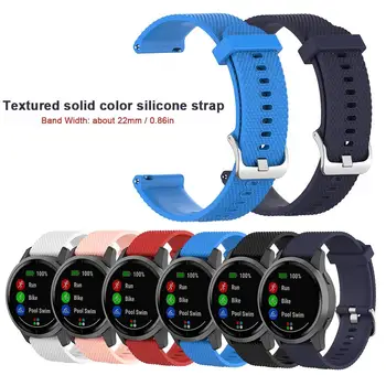 

Soft Silicone Sport Watch Band Strap Wristband For Garmin Vivoactive 4 Fenix 5 Forerunner 945 935 Quatix 5 GPS Smart Bracelet