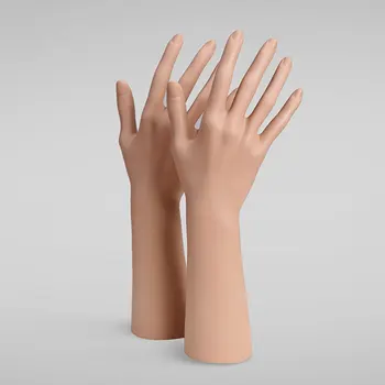 

Holder Base Jewelry Display Stand Gloves Simulation Model Photo Props Multi Function Arm Finger Ring Mannequin Hand Space Saving