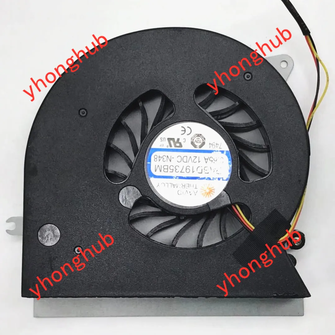 PABD19735BM GT72 GT72S GT72VR 1781 1782 AC/DC 12V 0.65A 3-жильный графического процессора вентилятор |