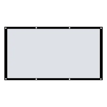 

16:9 Foldable Design Home translucent Projection Screen Film Theater Outdoor 60/84/100/120 inch Movie Video Screen for Projector