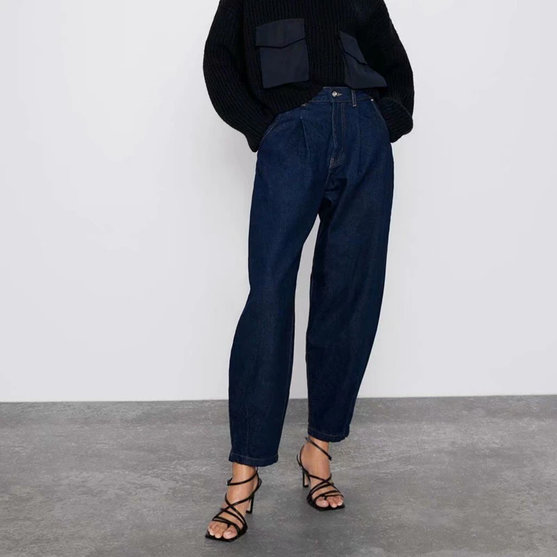 PUWD новые женские плиссированные джинсы на осень