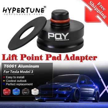 

For Tesla Model 3 Aluminum Jack Lift Point Pad Adapter Jack Pad Tool Chassis Jack and lifting equipment Car Styling Accessories