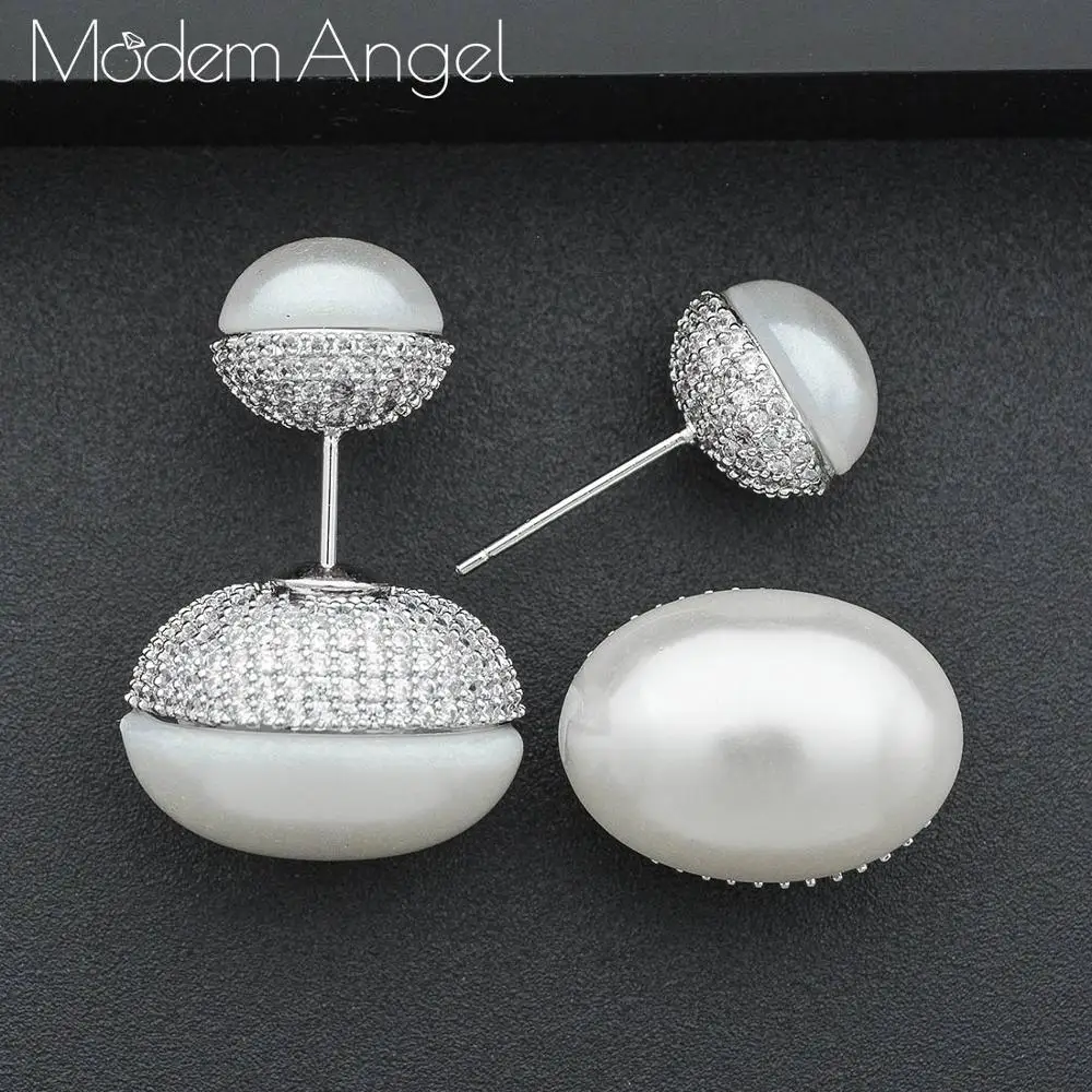 ModemAngel, модные роскошные серьги-гвоздики для женщин, свадебные серьги с кубическим цирконием и кристаллами в Африканском Дубае, золотые свадебные серьги