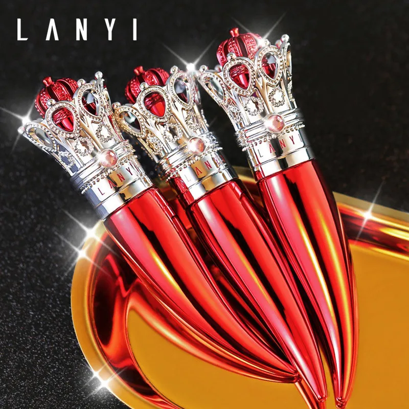 

Crown Style Sexy Matte Lipstick Lips Beauty Cosmetics Red Lips Rouge A Levre Waterproof Pigment Velvet Nude Matte Lip Stick