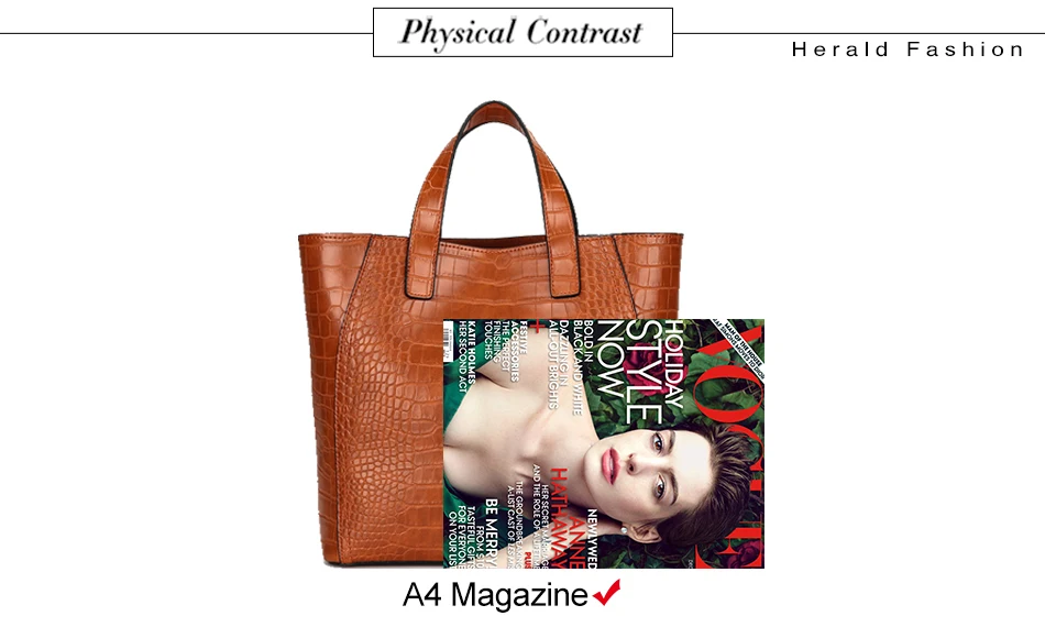 Herald Fashion каменный узор Для женщин Сумочка 3 шт./компл. композитная сумка через плечо женская сумка из искусственной кожи, сумка-клатч, сумка-тоут