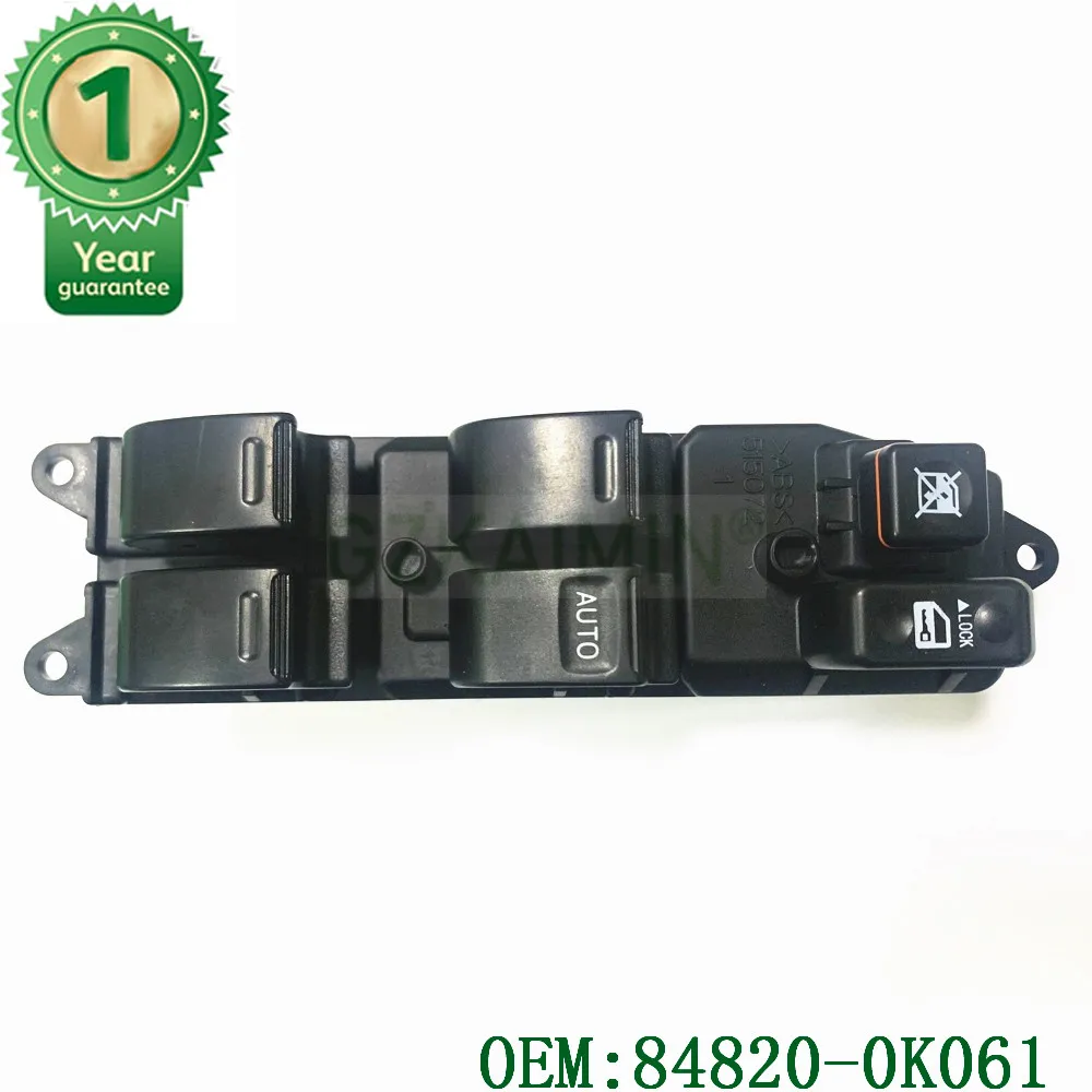 

Новый главный выключатель стеклоподъемника для Toyota THilux Dual Cab 2011-2015 KUN26 GGN25 OEM 84820-0K061 848200K061 84820-02050