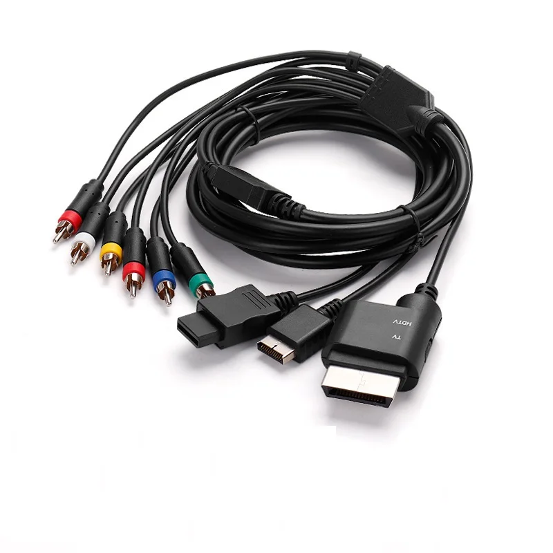 Componente av Cabo para Ps2 Wii Xbox 360 Wii u de Alta Qualidade em - Image 3