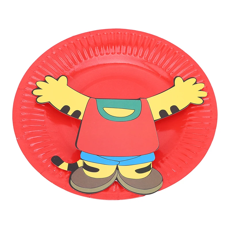 Handmade Learning Educational Toys For Children Kindergarten Creative DIY Material 3D Paper Stickers Popular Toys For Children