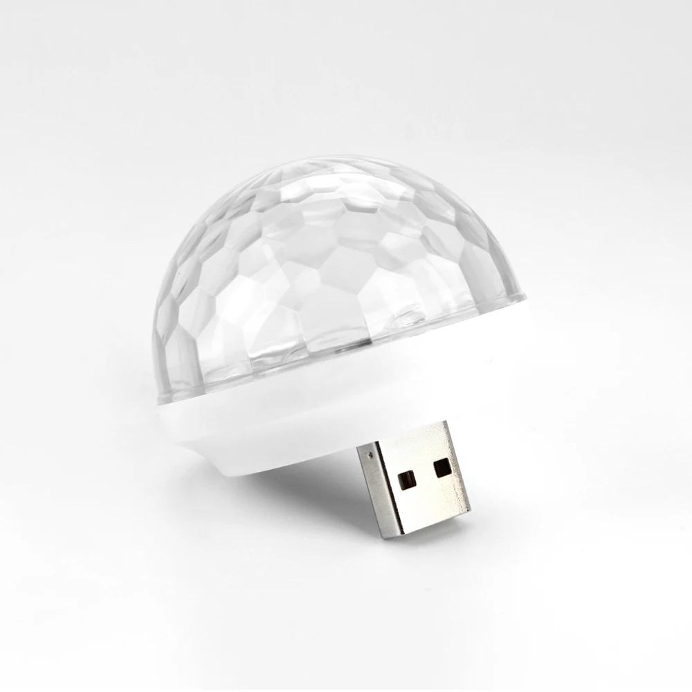 Мини USB диско светильник компьютер гаджет волшебный Dj сцсветильник свет эффект