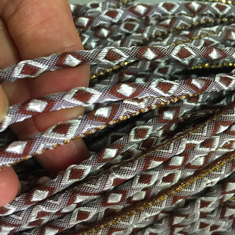 10-12mm diameter colorful national style cored cord,XERY191021A