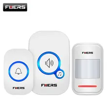 Doorbell Home Security System P819 Pir Motion Welcome Chime D025 Door Sensor Alarm Smart Wireless Doorbell EU US Receiver Button Doorbell Home Security System P819 Pir Motion Welcome Chime D025 Door Sensor Alarm Smart Wireless Doorbell EU US Receiver Button