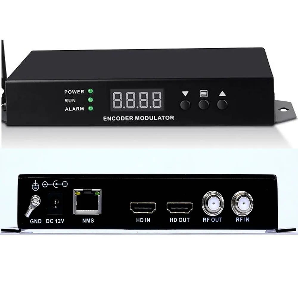 HDMI DVB T модулятор AC3 кодировщика Mpeg2 1080P вход в петлю RF Стандартная плата ATSC DTMB SKD201X