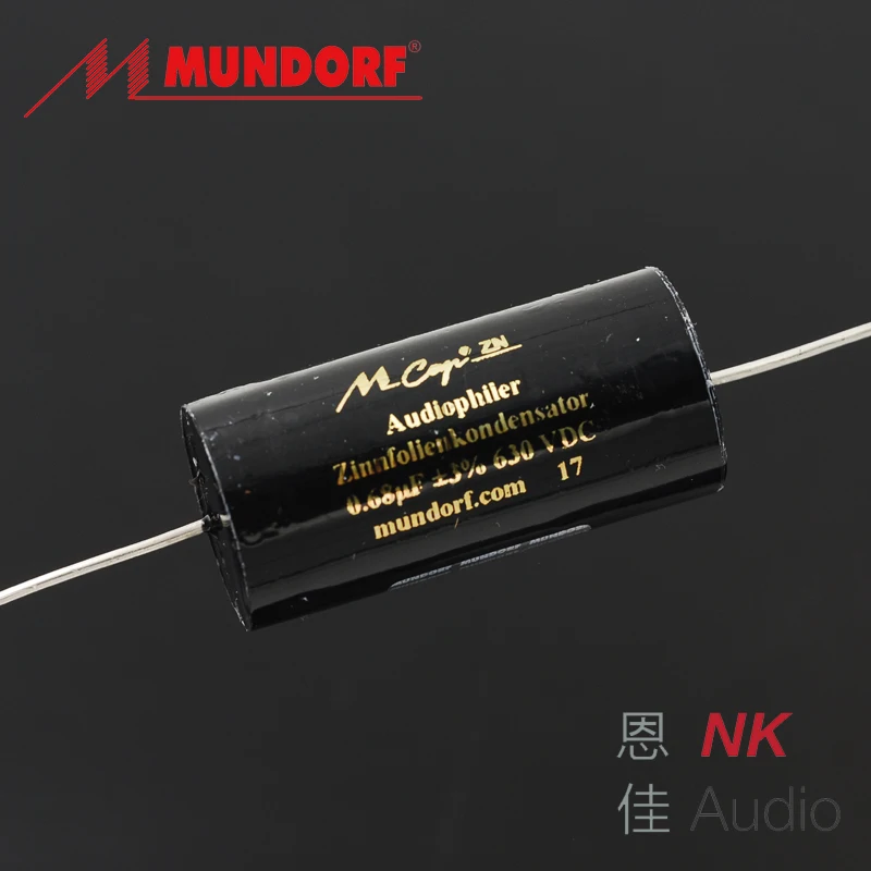 2 Pz/Lotto Tedesco Mundorf Audiophiler Zinnfolienkondensator Mcap Zn Serie Classica Audio Tin Foil Condensatori Trasporto Libero