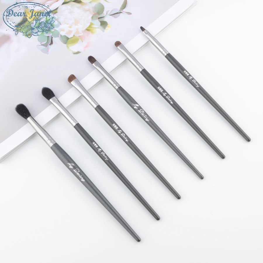 

6pcs/set Professinal Eye Detail Makeup brushes set Contouring Eye shadow make up brush blending highlighter eye liner tool kit
