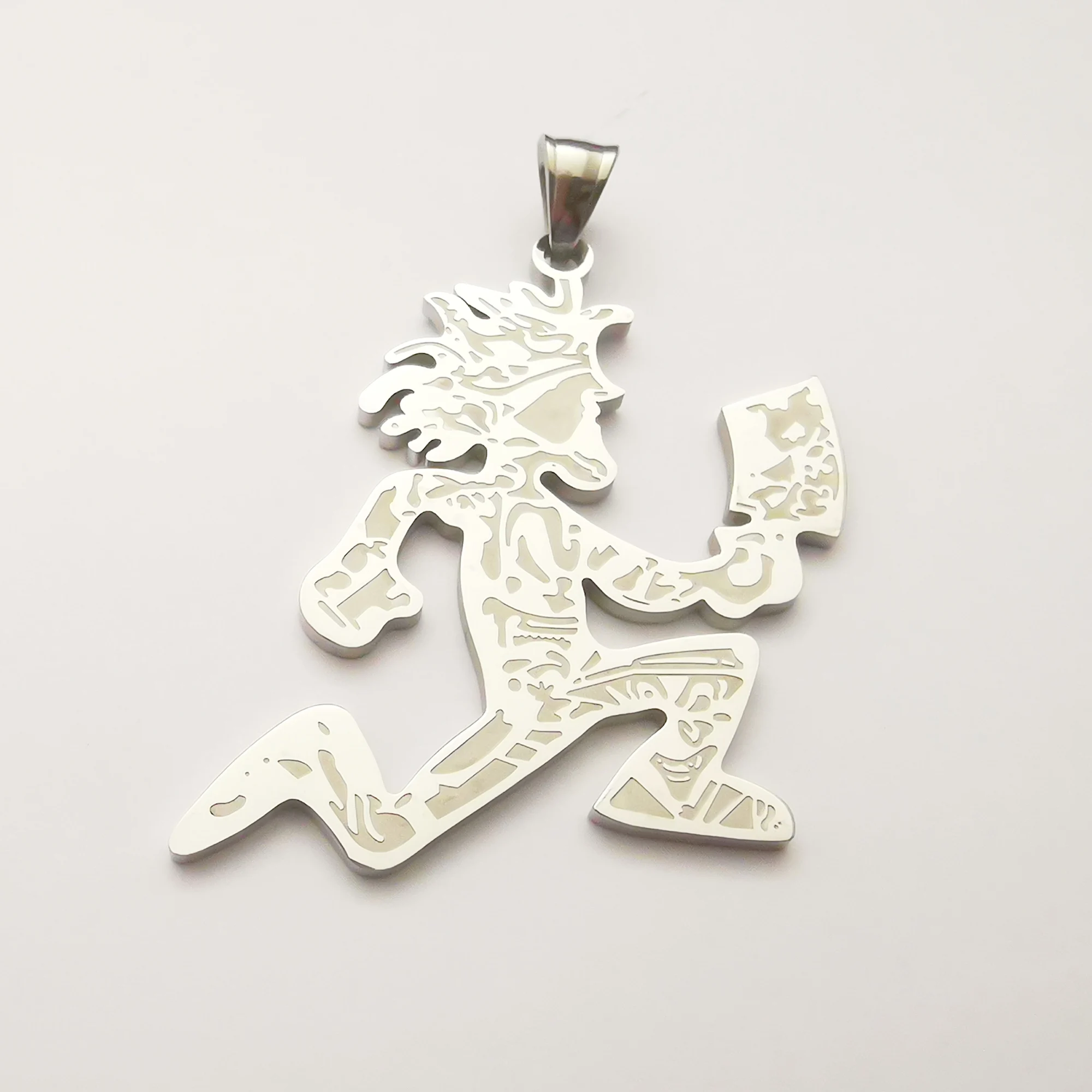 Classic Hatchetman Hatchet Men Juggalo Pendant Charms Stainless Steel Hip-HOP ICP Necklace ball chain 30'' 4