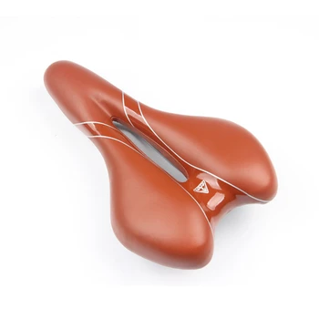 

Bicycle Saddle MTB Road Bike Cushion Hollow Design Soft Foam Seat Cycle Parts Cycling Accessories Black Brown Equipment