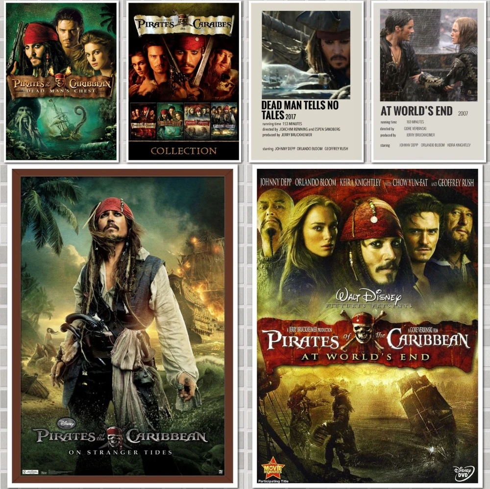 Pirates Of The Caribbean Black Pearl Poster