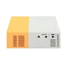 YG300 Светодиодный ЖК мини-проектор 400-600LM портативный HD 1080P видео 320x240 пикселей USB проектор медиаплеер домашний кинотеатр проектор