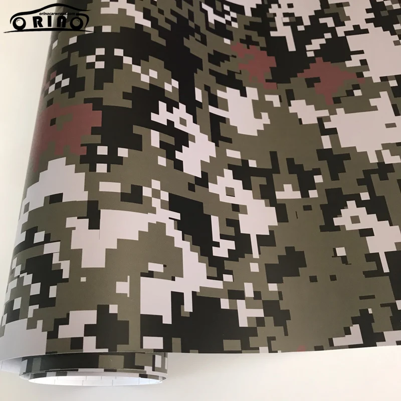 Digital Green Vinyl Film Sticker Wrap-1