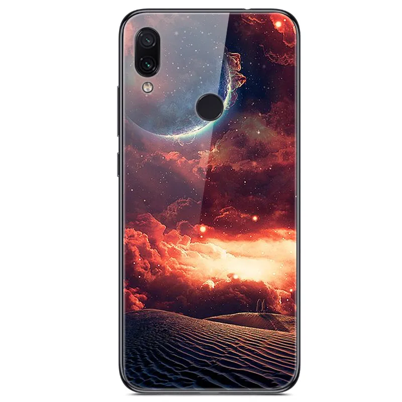 49 Чехол из закаленного стекла для Xiaomi Redmi Note 5, чехол с изображением планеты космос, стеклянный чехол на заднюю панель для Xiomi Redmi Note 5 Pro Redmi note5, 64 ГБ, 32 ГБ - Цвет: 49