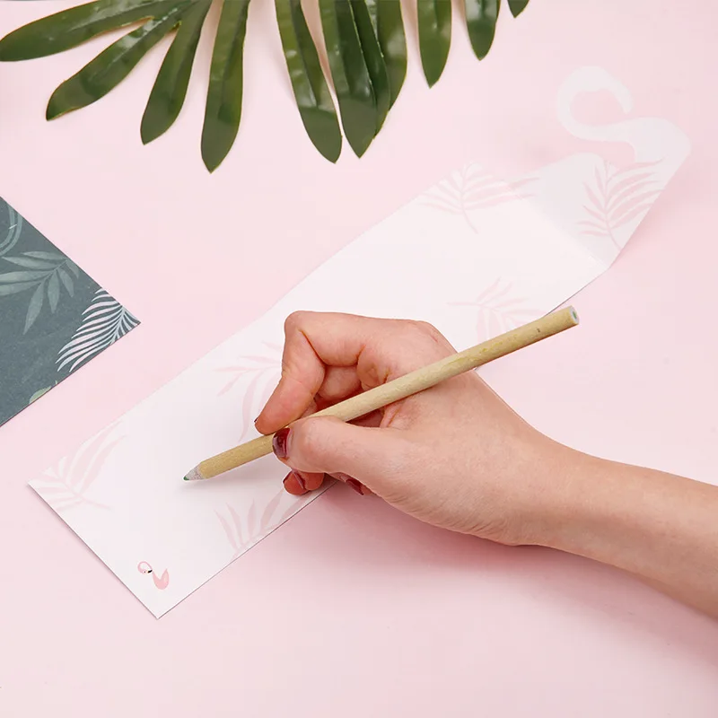 Поздравительная открытка с Фламинго поздравление с днем рождения открытка с конвертом