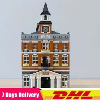 

IN Stock 2859Pcs The Hall Model Building Blocks Kid Toys Kits Compatible Compatible 84003 10224 15003 Children Day Gift