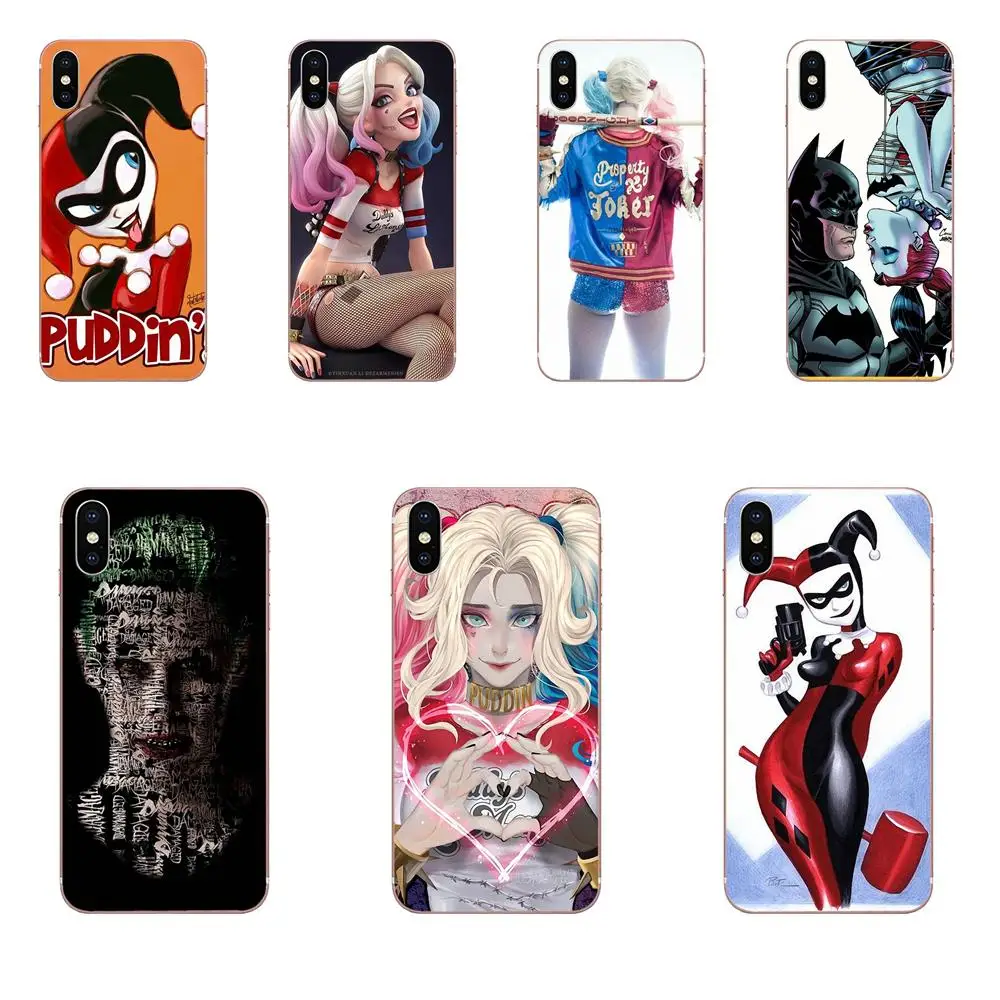 Милые &quot Харли Квинн &quotэскиза искусства для Huawei NOVA 2 V20 Y3II Y5 Y5II Y6 Y6II Y7 Y9 G8 G9 GR3 GR5 GX8
