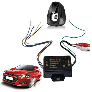 

Car Amplifier Bass High Frequency to Low Frequency Converter RCA Level Control G6KC