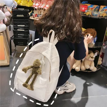 

2019 New Backpack, Simple and Fashion, High-capacity, Large-capacity Check-system Student's Backpack