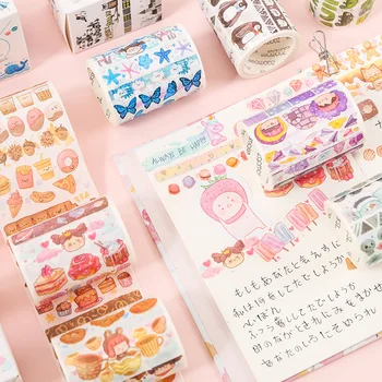 

65mm*3m Cute Fat Planet Series Washi Tape Decorative Adhesive Masking Tape Stationery Stickers DIY Scrapbooking Photo Diary Cup