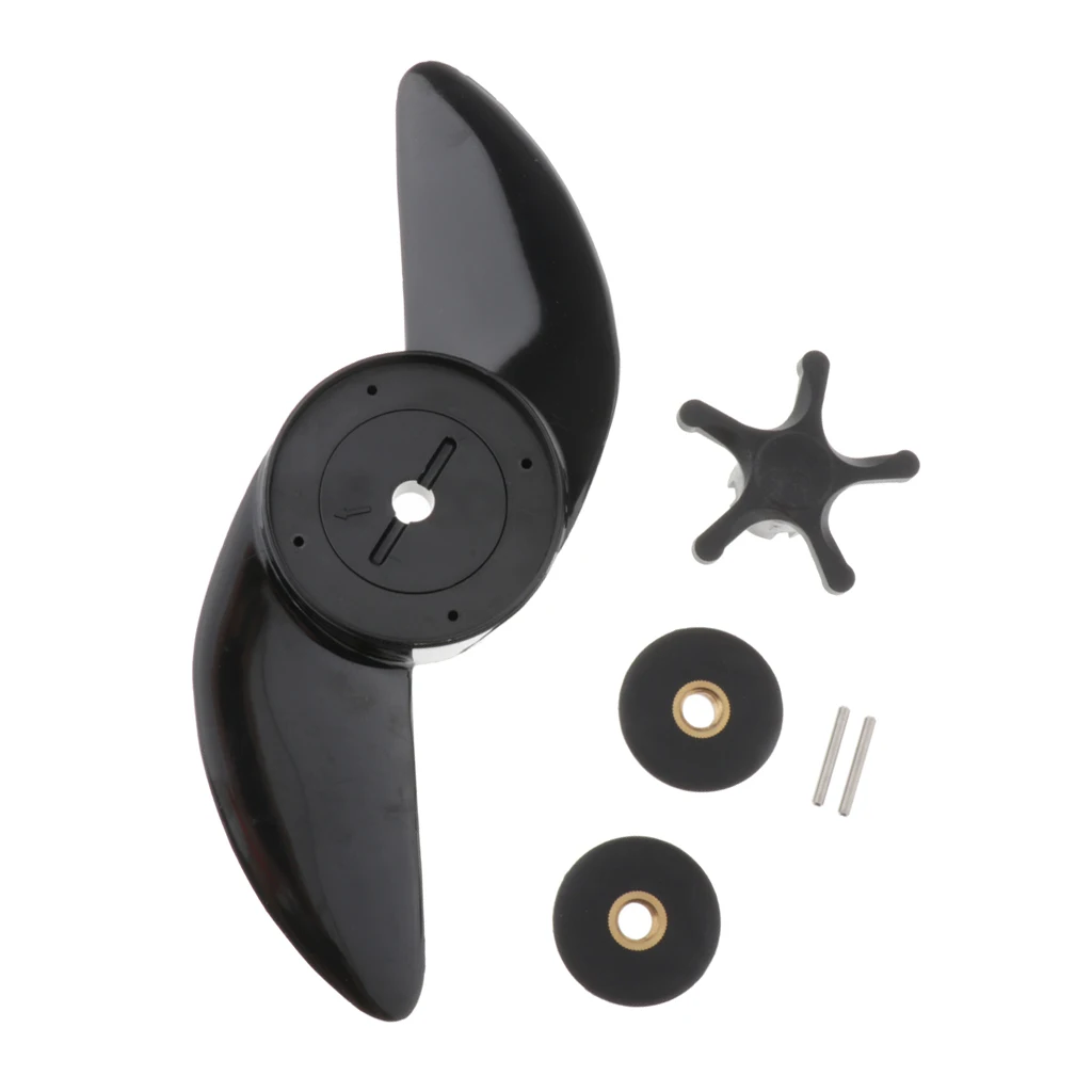Boat Trolling Motor Propeller, 2 Leaves Electric Trolling Motor Propeller