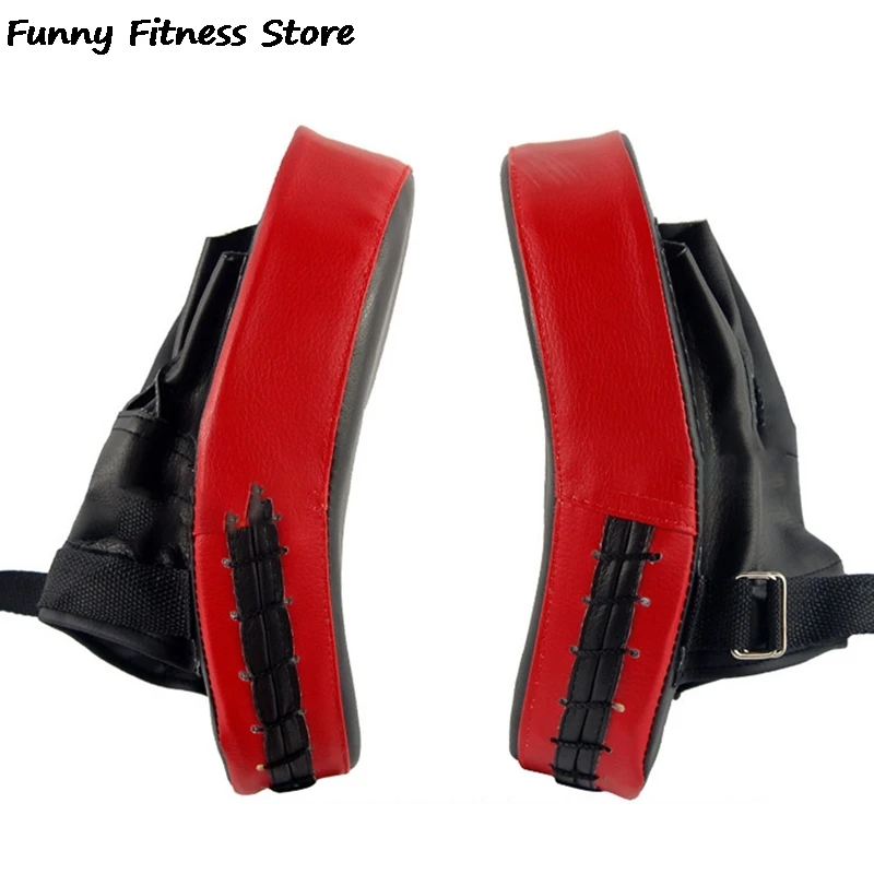 

Training Boxing Gloves Curve Pads Punch Bag Leather Fighting Foot Target Hand Pad Muay Thai Punch Kick Mittens Hand Protector