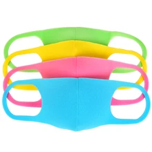 3 шт., маска для рта, дышащая, унисекс, губка, маска для лица, многоразовая, против загрязнения лица, защита от ветра, крышка для рта