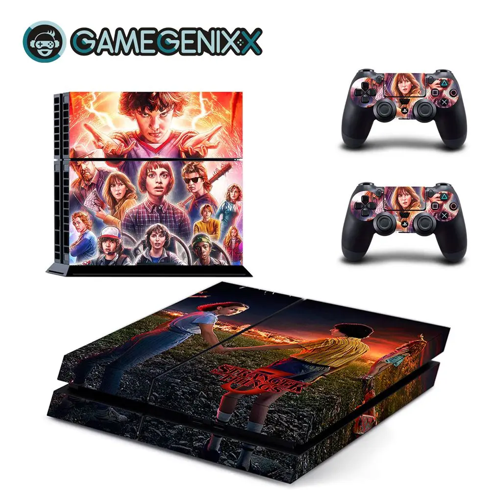 Horror Blood GAMEGENIXX кожи стикер Защитная Наклейка Обложка для PS4 консоли и 2 контроллеров-ужас крови - Color: Horror Blood