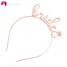 Новое поступление, металлическая повязка на голову для невесты, аксессуары для волос, полосы обруча, Модный милый свадебный головной убор, головной убор