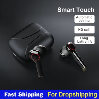

Wireless Headphone TWS Bluetooth 5.0 Earphones 9D Stereo Sports Headsets Touch Control Earbuds With Microphone PK i7s i12 TWS