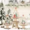 Christmas Wooden Table Ornament Merry Christmas Decoration for Home Christmas Tree Decor 2022 Xmas Navidad Gifts New Year 2022 ► Photo 3/6