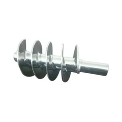Precision CNC Machined Stainless Steel Crossed Feed Screw Auger Convery