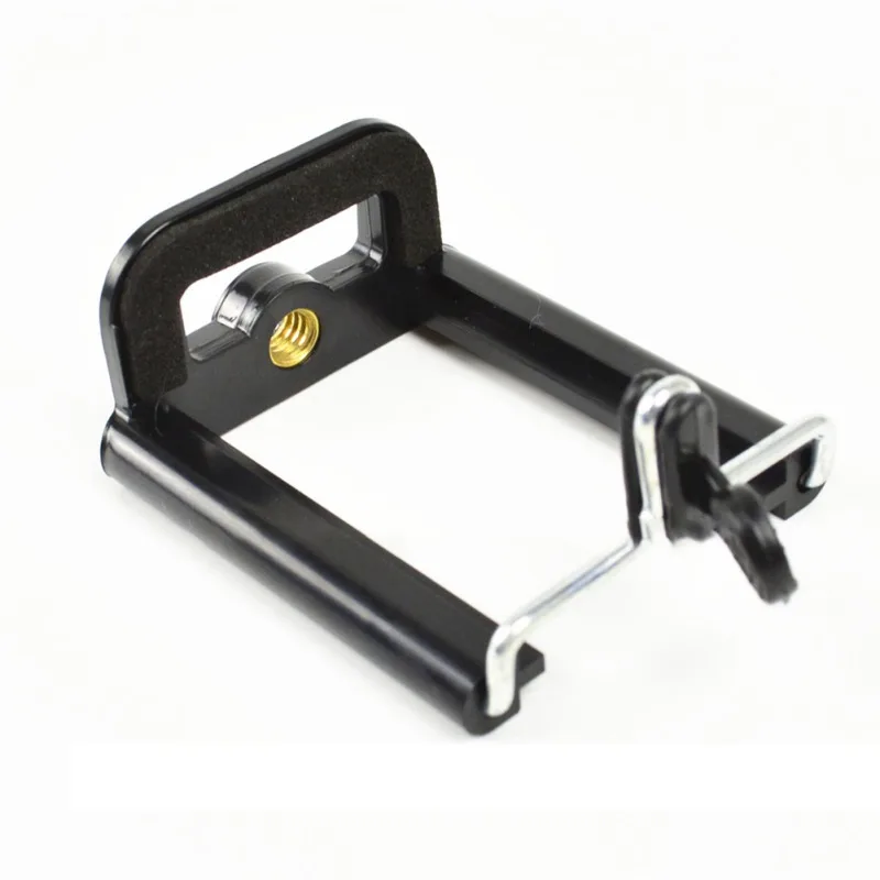 

Universal Tripod Monopod Mobile Phone U Clip Mount Holder for iPhone 6s 7 Plus Samsung S5 iPad Mini 5 Air Phone Holder