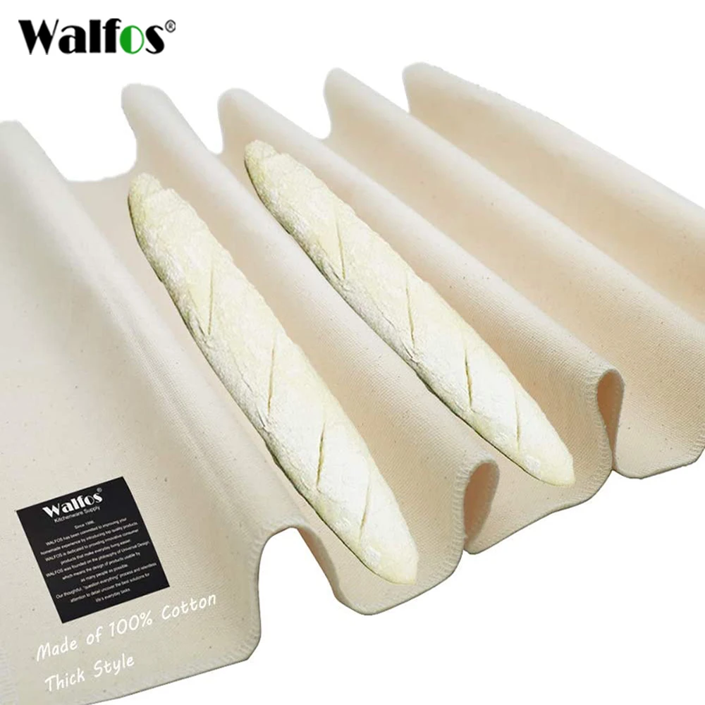 Baking-Mat Pans Cloth Pastry Dough Couche Fermented Linen Bakers Bread-Baguette Proofing