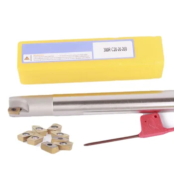 

BAP 300R C20-20-200 Indexable Milling Cutter + 10pcs (CK) APMT1135PDER-DP