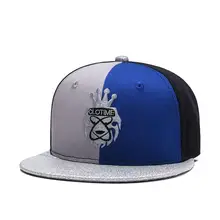 Новое поступление, бейсболка и Кепка, серебристые шляпы с полями для мужчин и женщин, модные Остроконечные шапки для мальчиков, бегущая уличная хип-хоп Молодежная бейсболка