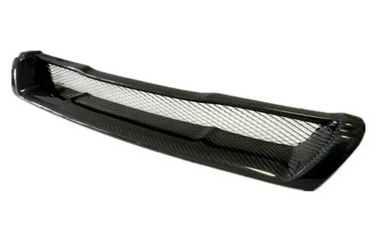 Car-styling For Nissan Skyline R33 GTST GTR-Style Carbon Fiber Front Grill (GTS only) Glossy Finish Bumper Grille Fibre Grills | Автомобили