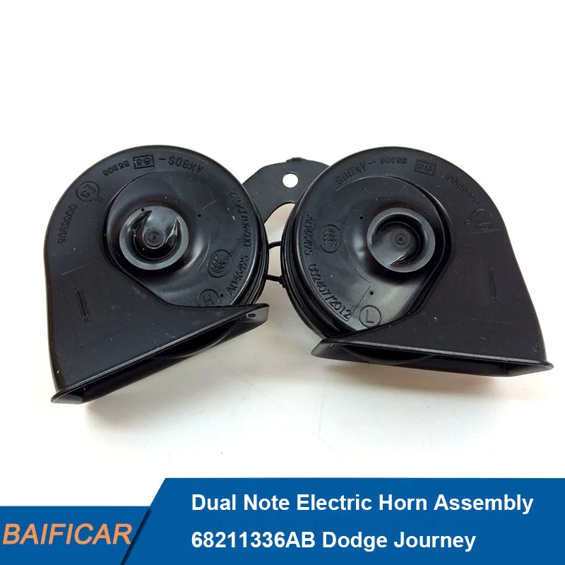 Baificar Brand New Genuine Dual Note Electric Horn Assembly 68211336AB For Dodge Journey