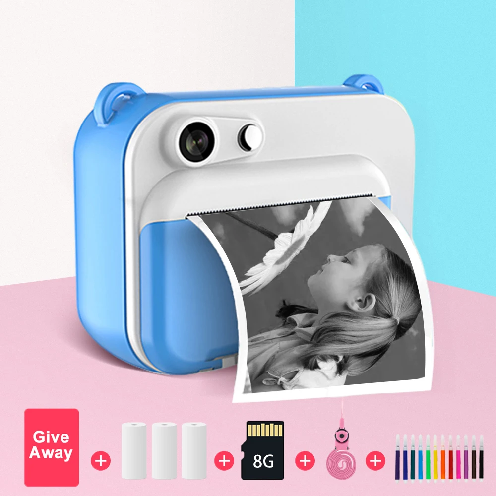 Web Toys Camerakids Instant Print Camera - Digital Photo & Video