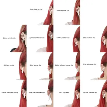 

Fashion Anti-Lost Ear Clip Earphone Protector Unisex Earrings for A-irpods 123 R9UA