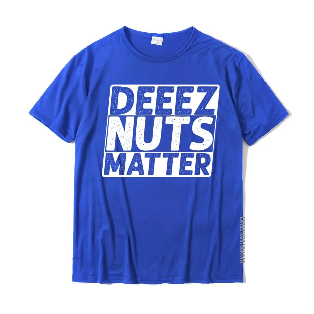 Custom Tshirts for Men Casual Lovers Day Tops Shirt Short Sleeve Rife Casual Tee Shirts O Neck 100% Cotton Free Shipping Black Lives Matter Deez Nuts Matter Funny Political Humor Long Sleeve T-Shirt__MZ19395 blue