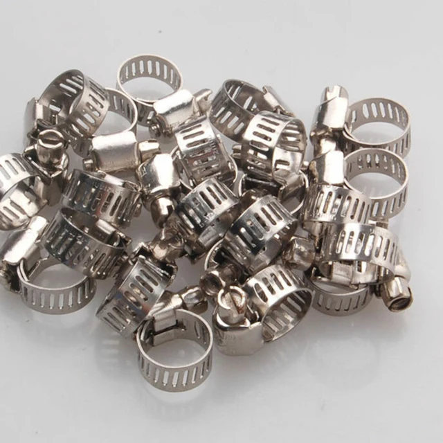 50Pcs Stainless Steel Clamps - Image 6